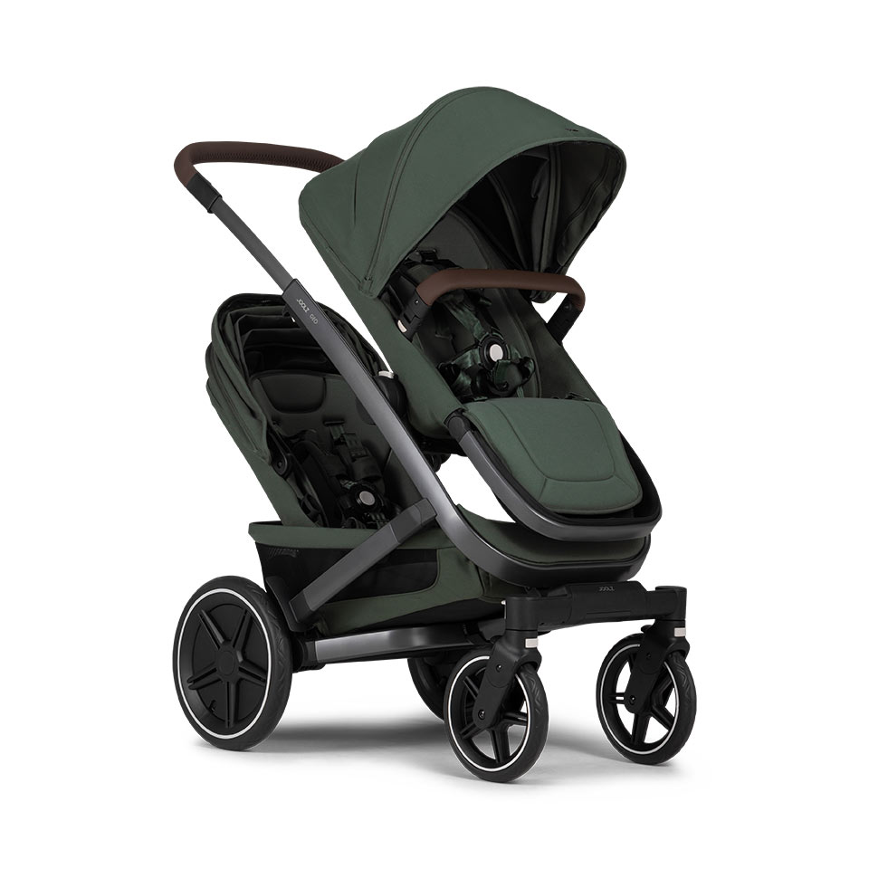 Joolz Geo3 Carrinho de Passeio Twin – Forest green